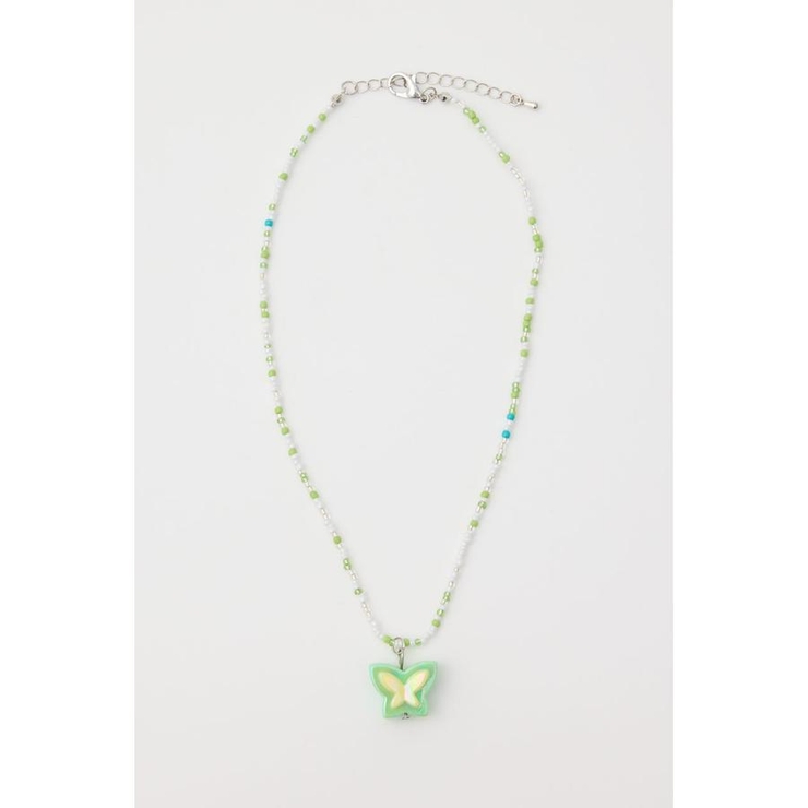 LIME | ビーズモチーフネックレス | RODEO CROWNS WIDE BOWL