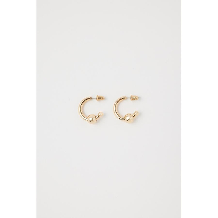 GLD | CHUNKY BALL HOOP イヤリング | MOUSSY OUTLET