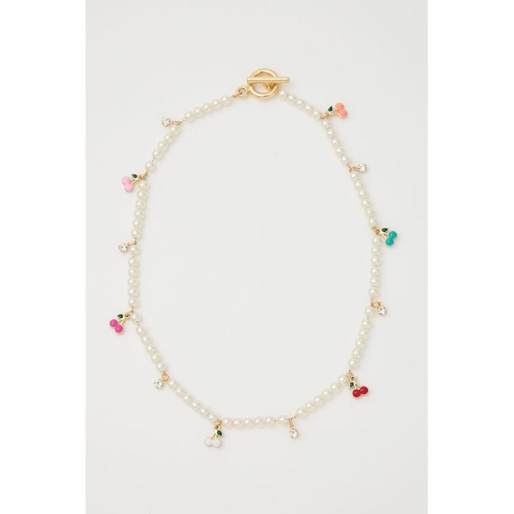 サクランボフェイクパールネックレス | RODEO CROWNS WIDE BOWL | 詳細画像1 