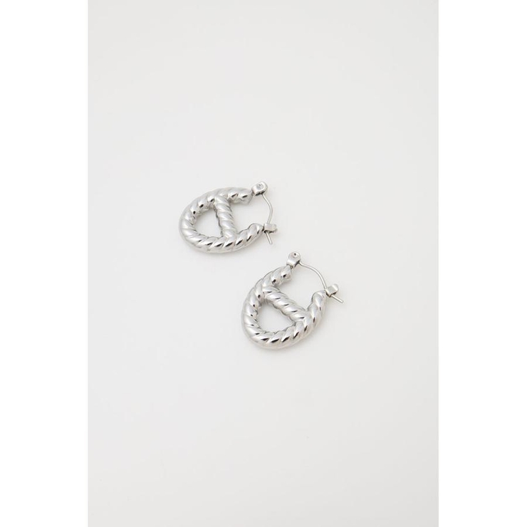 OVAL ROPE HOOP イヤリング | MOUSSY OUTLET | 詳細画像6 