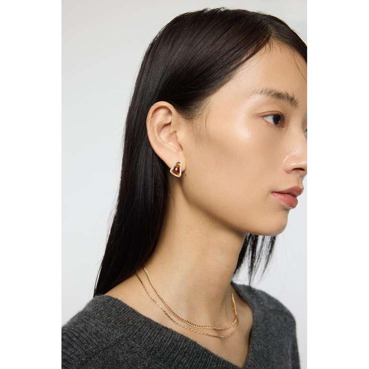 CLEAR MARBLE イヤリング | MOUSSY OUTLET | 詳細画像7 