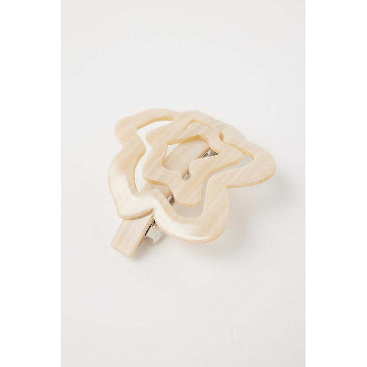 MARBLE FLOWER バレッタ | MOUSSY OUTLET | 詳細画像3 