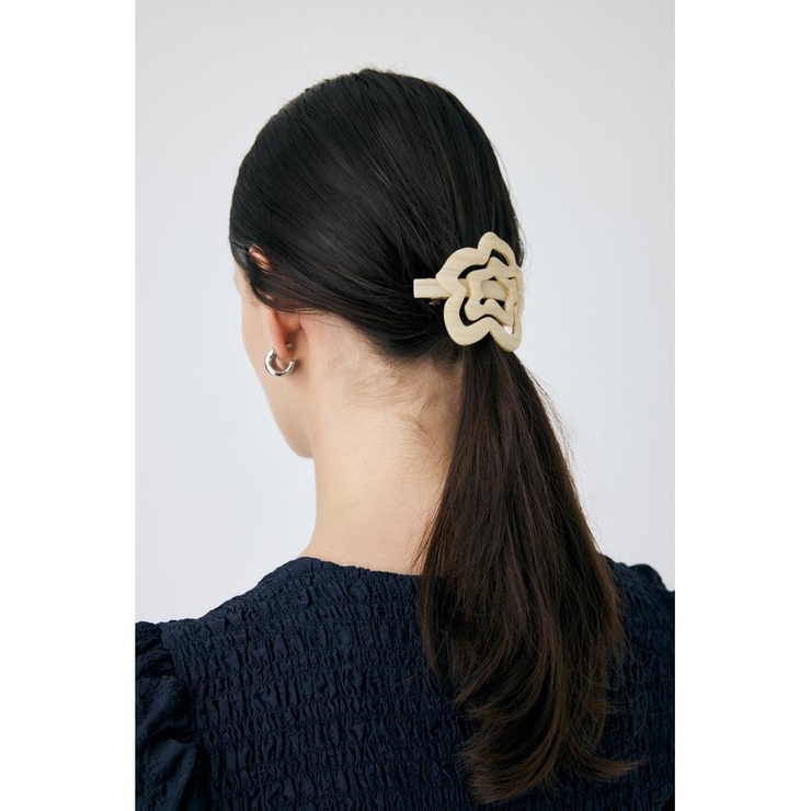 MARBLE FLOWER バレッタ | MOUSSY OUTLET | 詳細画像6 