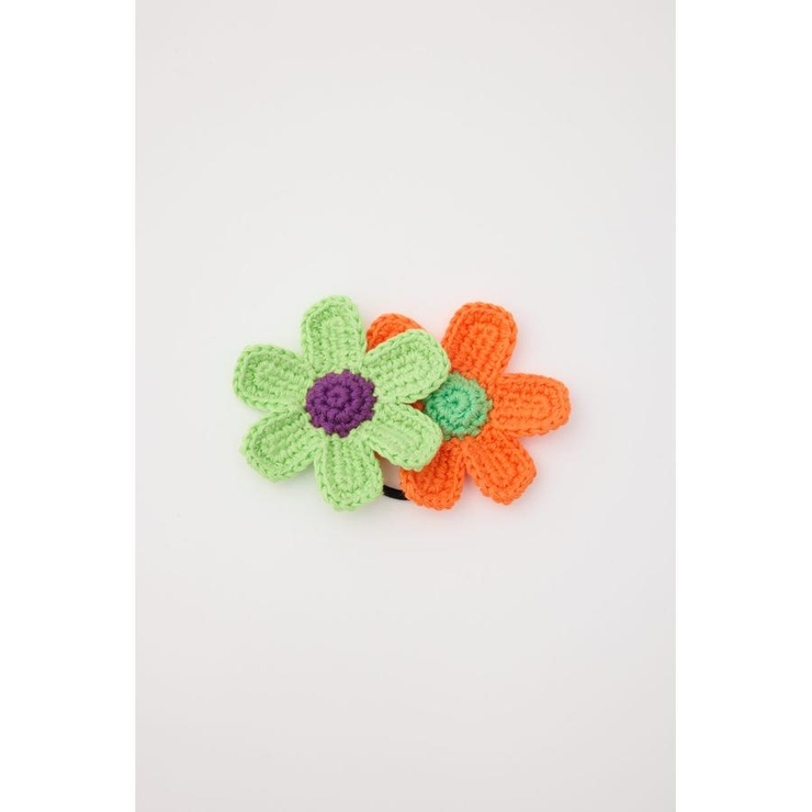 フラワーニットヘアゴム | RODEO CROWNS WIDE BOWL | 詳細画像8 