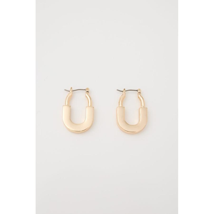 GLD | DROPPED HOOP イヤリング | MOUSSY OUTLET