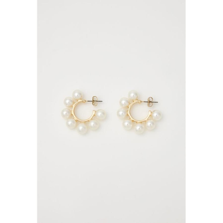 フェイクパールフープピアス | RODEO CROWNS WIDE BOWL | 詳細画像1 