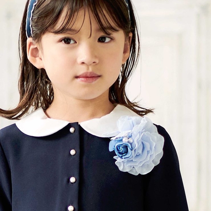 ブルー | 【日本製】フラワーコサージュ | BeBe