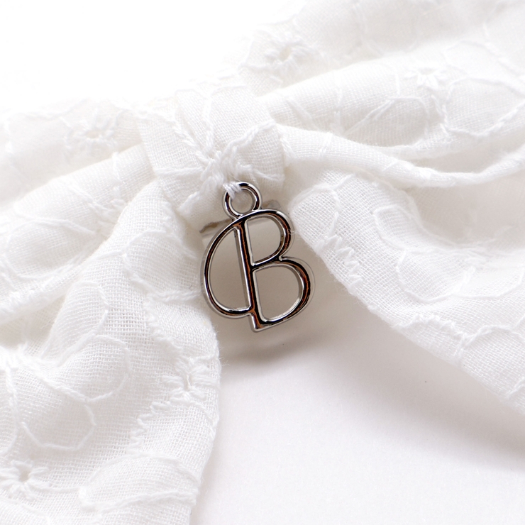 チャーム付きレースリボンヘアクリップ | BeBe | 詳細画像6 