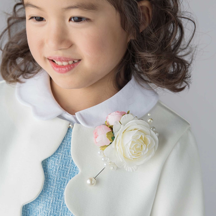 【店舗限定】ローズコサージュ | BeBe Petits Pois Vert | 詳細画像2 