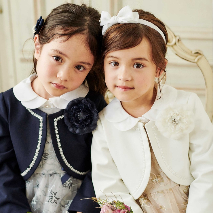 【日本製】オーガンジービジューフラワーコサージュ | Tartine et Chocolat | 詳細画像4 