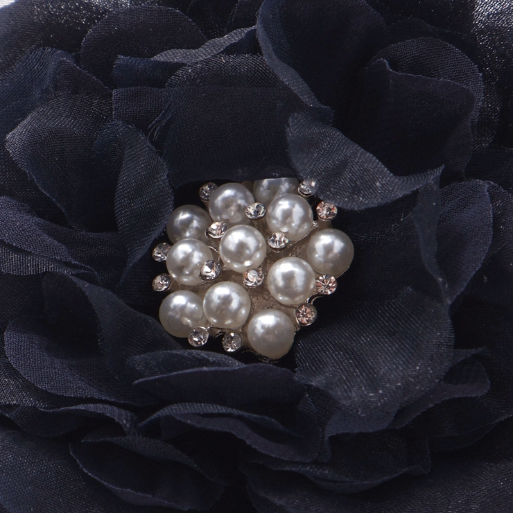 【日本製】オーガンジービジューフラワーコサージュ | Tartine et Chocolat | 詳細画像7 