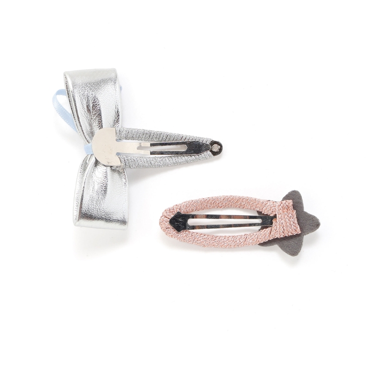 リボンキラキラスターハートモチーフパッチンピンセット | SLAP SLIP | 詳細画像20 