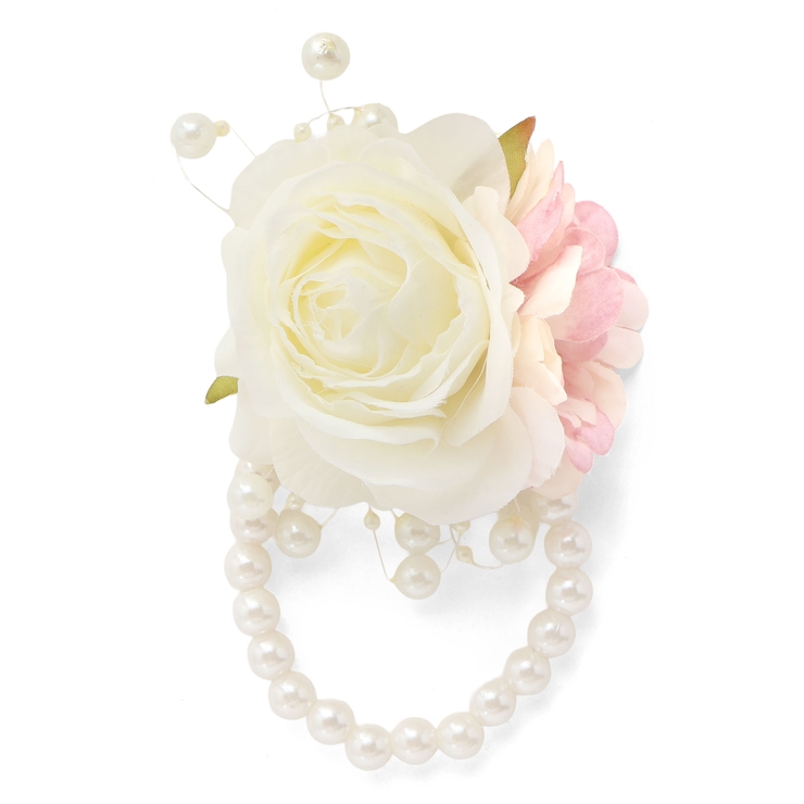 フラワーパール風ビーズコサージュ | SLAP SLIP | 詳細画像2 