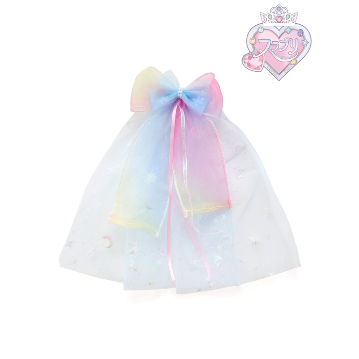 ブルー | 【スラプリ】リボンヘアクリップ | SLAP SLIP