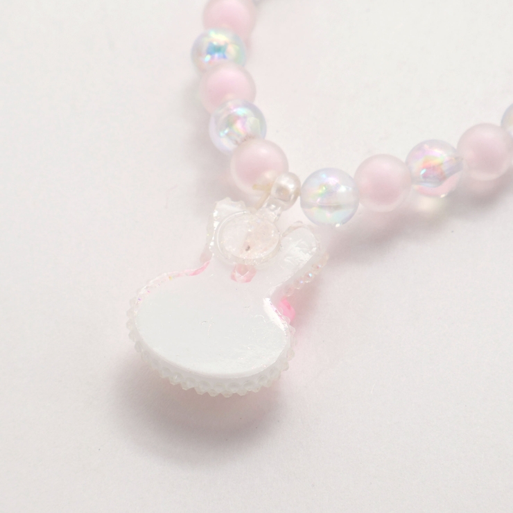 【スラプリ】ウサギイチゴイルカヘアピン＋ネックレス＋ブレスレットセット | SLAP SLIP | 詳細画像3 