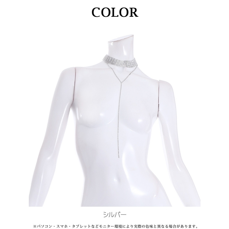 アクセサリー ラインストーン チョーカー | bombshell | 詳細画像4 