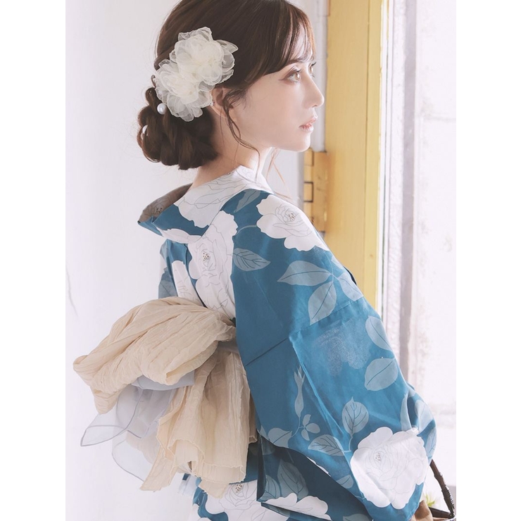 ヘアアクセサリー 白 お花 | Ryuyu | 詳細画像4 