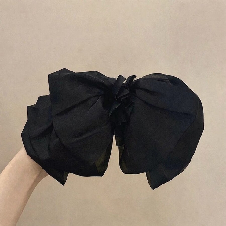 「後ろ姿で魅せる」大人かわいい 3重レイヤード ビッグリボン | Beststore | 詳細画像6 