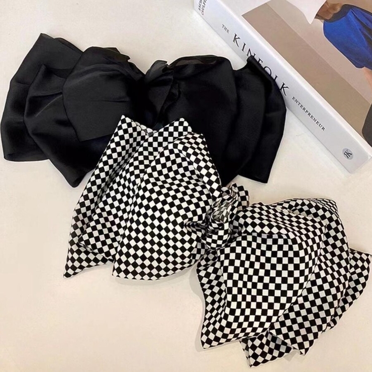 「後ろ姿で魅せる」大人かわいい 3重レイヤード ビッグリボン | Beststore | 詳細画像7 