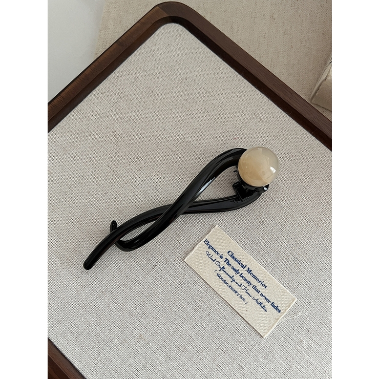 ベージュ | ヘアアクセサリ【韓国ファッション】 | Bifrost