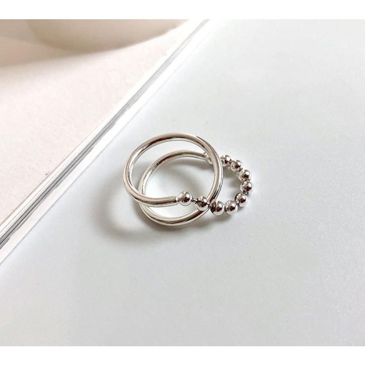 Aシルバー | リング【韓国ファッション】 | Bifrost