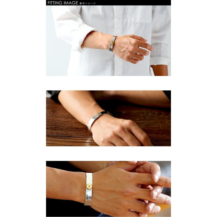 イーグルメタル平打ちバングルシルバー925アクセサリー平打ちBinichビニッチ | シルバーアクセサリーBinich  | 詳細画像2 