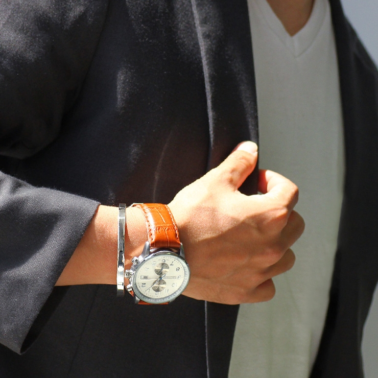 定番5mm幅プレーンバングル平打ちシルバー925アクセサリーシンプルブレスレット… | シルバーアクセサリーBinich  | 詳細画像11 