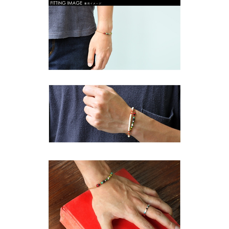 スターボタンビーズブレスレットBinichビニッチ | シルバーアクセサリーBinich  | 詳細画像2 