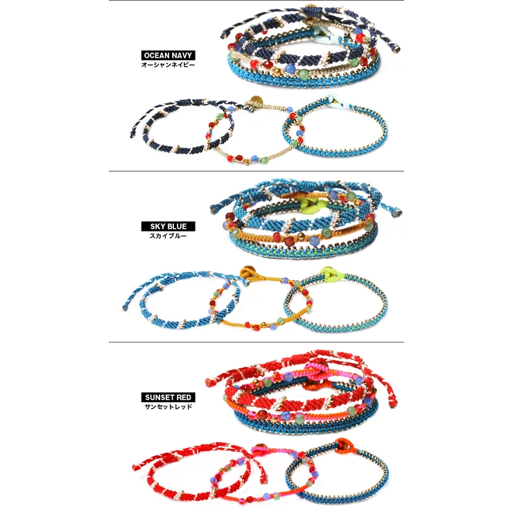 SHUMAILシュメールブランドアースカラーブレスレット | シルバーアクセサリーBinich  | 詳細画像3 