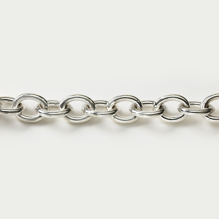 Binich(ビニッチ)淡水パールシルバーチェーンブレスレットシルバー925アクセサリーブレスレットメンズレディースマンテルバロックパール[シルバーブレスレット]