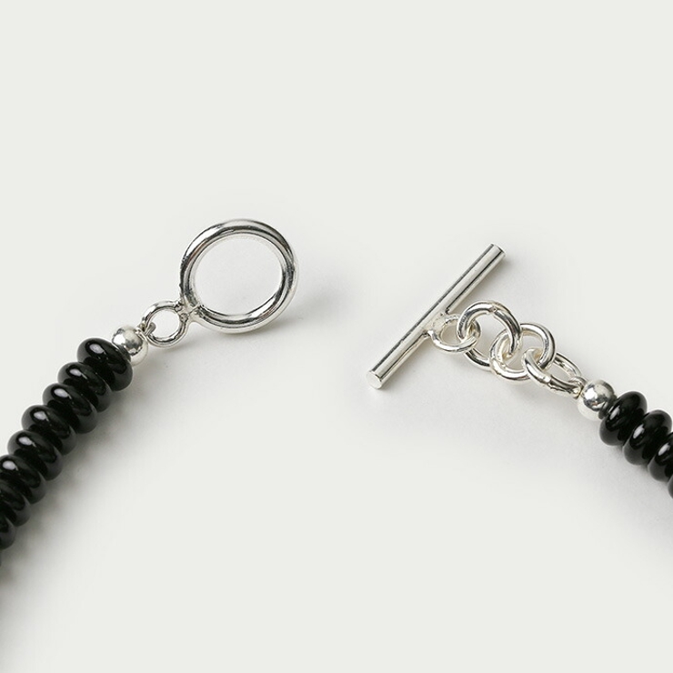 Binich(ビニッチ)ターコイズシルバーチェーンブレスレットシルバー925アクセサリーブレスレットメンズレディースマンテル[シルバーブレスレット]