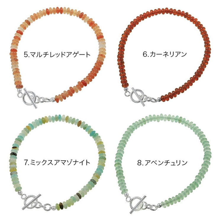 Binich(ビニッチ)ターコイズシルバーチェーンブレスレットシルバー925アクセサリーブレスレットメンズレディースマンテル[シルバーブレスレット]
