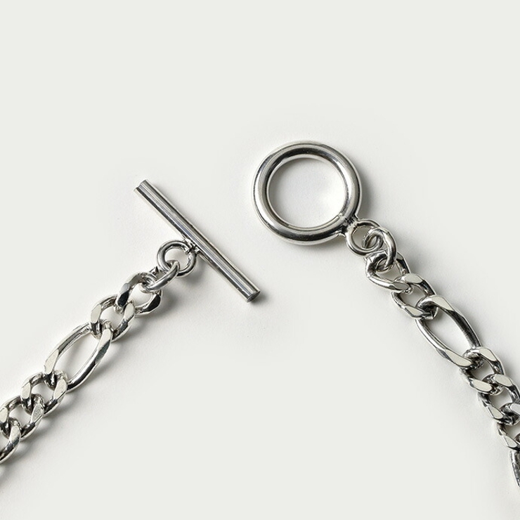 Binich(ビニッチ)アンカーチェーンブレスレット幅10mmシルバー925アクセサリーブレスレットメンズマリーナチェーン幅広太め[シルバーブレスレット]
