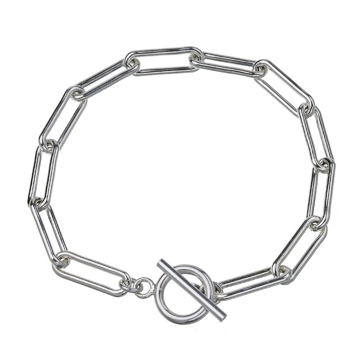 マンテル長アズキチェーンブレスレット | シルバーアクセサリーBinich  | 詳細画像1 