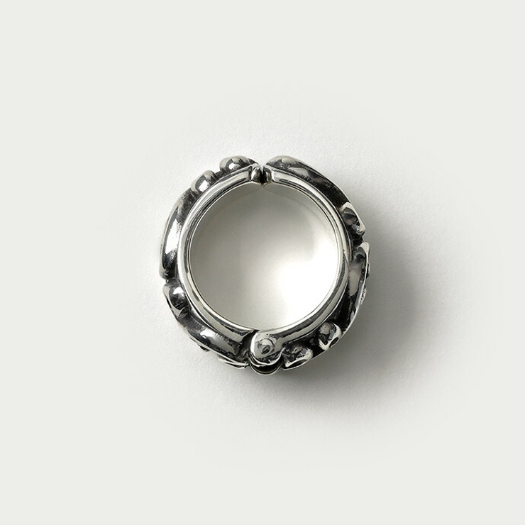 幅3mm アラベスク フェイクピアス 片耳用 1個売り | シルバーアクセサリーBinich  | 詳細画像5 