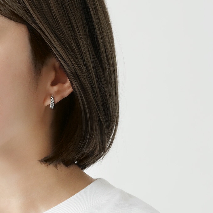 サクラ フェイクピアス ノンホール 片耳用 1個売り | シルバーアクセサリーBinich  | 詳細画像11 