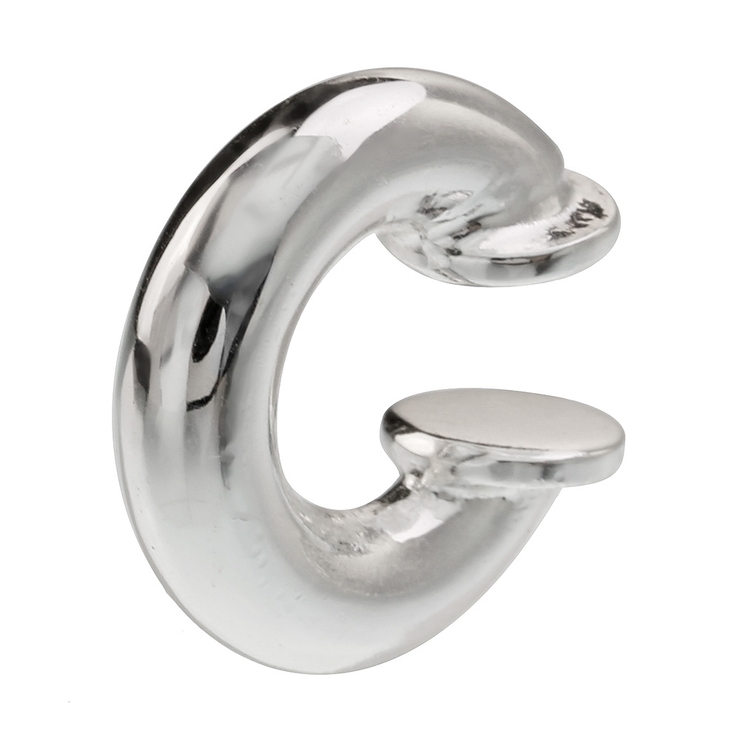 太めラウンドイヤーカフ片耳用1個売りBinichビニッチ | シルバーアクセサリーBinich  | 詳細画像1 