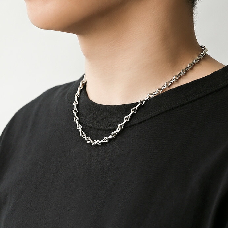 GARNI - 【お取り寄せ注文可能】Mix Chain Necklace_No.1(SILVER