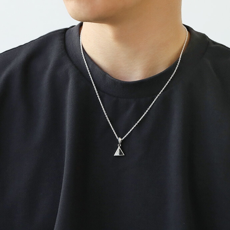 オニキス＆シェル ハーフ トライアングル | シルバーアクセサリーBinich  | 詳細画像7 