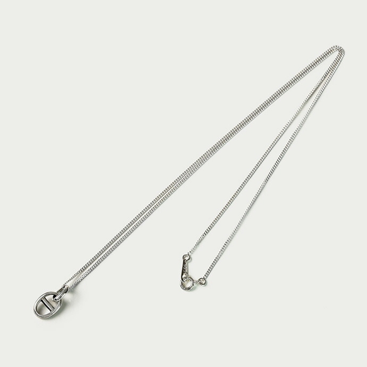ラウンド アンカーチェーン ペンダント 1mm喜平チェーンセット | シルバーアクセサリーBinich  | 詳細画像5 