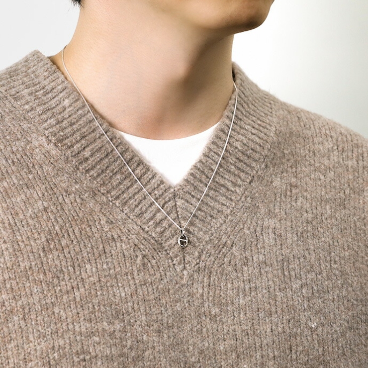 【ペア販売】ラウンド アンカーチェーン ペアペンダント | シルバーアクセサリーBinich  | 詳細画像10 