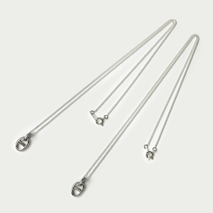 【ペア販売】ラウンド アンカーチェーン ペアペンダント | シルバーアクセサリーBinich  | 詳細画像4 
