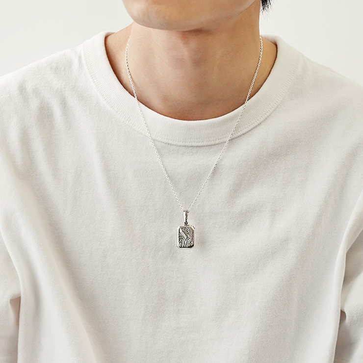 ハワイアンロケットペンダントトップのみネックレスBinichビニッチ | シルバーアクセサリーBinich  | 詳細画像2 