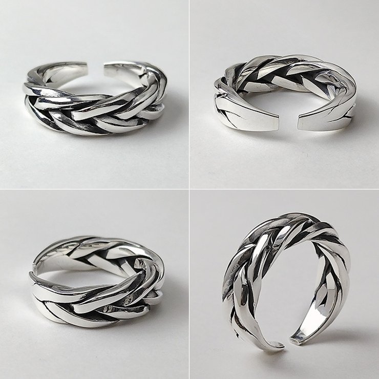 スネークメッシュリングメンズ指輪Binichビニッチ | シルバーアクセサリーBinich  | 詳細画像3 