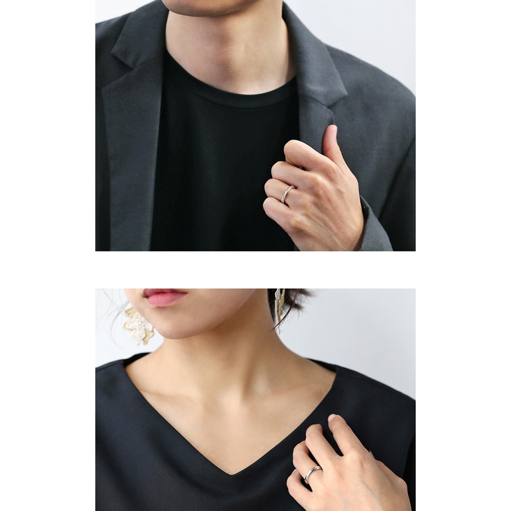 ＼割引クーポン配布／Binich(ビニッチ)【単品販売】誕生石インフィニティリング指輪ペアメンズレディースペアリングねじれひねりシルバー925アクセサリー[シルバーリング]