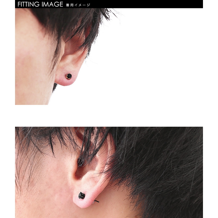 zanipoloterziniザニポロタルツィーニ4mmブラックジルコニアスタッ… | シルバーアクセサリーBinich  | 詳細画像2 