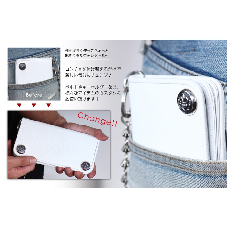 リリーフレアソリッドコンチョシルバー925アクセサリーBinichビニッチ | シルバーアクセサリーBinich  | 詳細画像3 