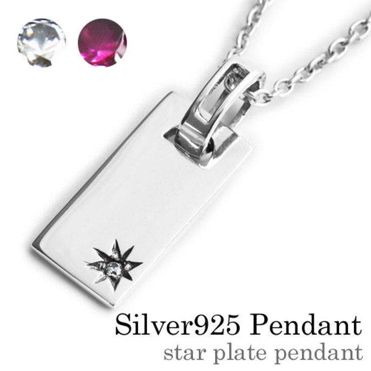 スタープレートペンダントトップのみメンズネックレスクリアジルコニアシルバー925…[品番：CTRA0000947]｜シルバーアクセサリーBinich （ シルバーアクセサリービニッチ）のメンズファッション通販｜SHOPLIST（ショップリスト）