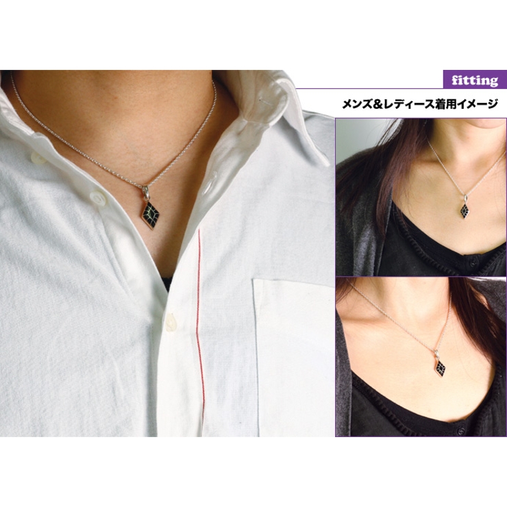 オニキスローンバスペンダントトップのみメンズネックレスシルバー925アクセサリー… | シルバーアクセサリーBinich  | 詳細画像3 