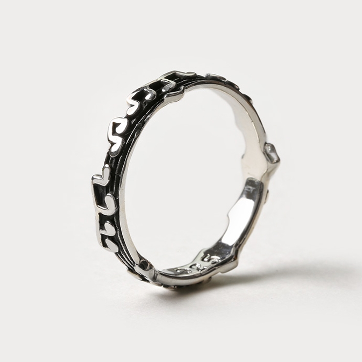 メロディアスノートリングシルバー925アクセサリー指輪Binichビニッチ | シルバーアクセサリーBinich  | 詳細画像5 
